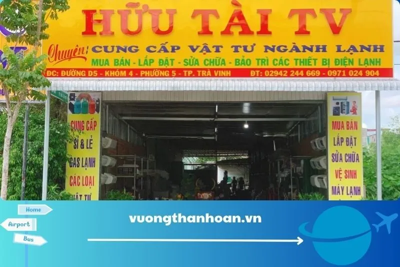 Điện Lạnh Hữu Tài - Dịch vụ sửa tủ lạnh Trà Vinh
