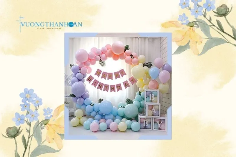 Dịch vụ decor sinh nhật Trà Vinh - Thiên Ân