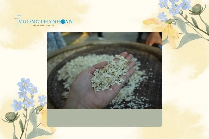 Hương vị đặc trưng của Cốm Dẹp Trà Vinh