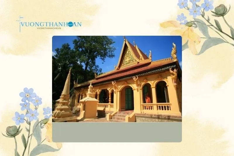 Kiến trúc độc đáo của Chùa Âng Trà Vinh