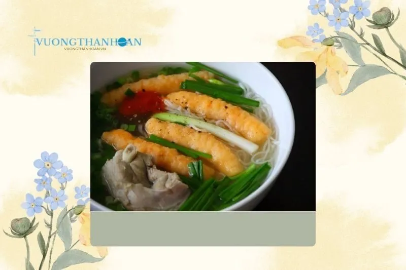 Nguyên liệu chính tạo nên món bún suông Trà Vinh