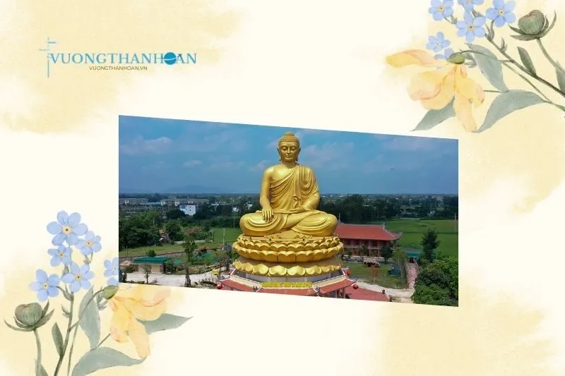 Tượng Phật Thích Ca Tại Chùa Ông Mẹt Trà Vinh